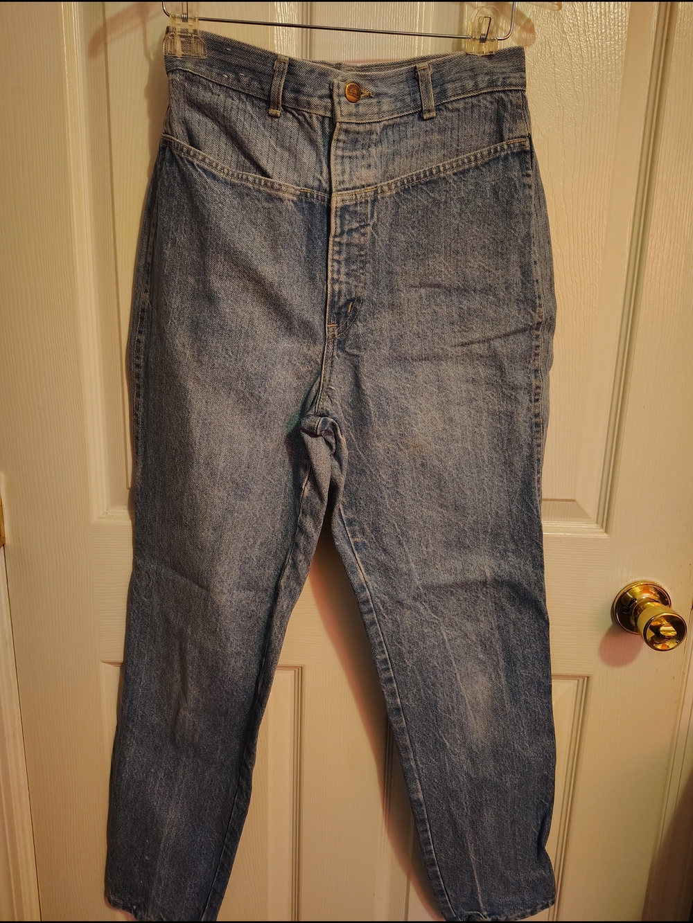 Vintage ,Light Blue Denim Jeans with 'Made in USA' Tag 11/12